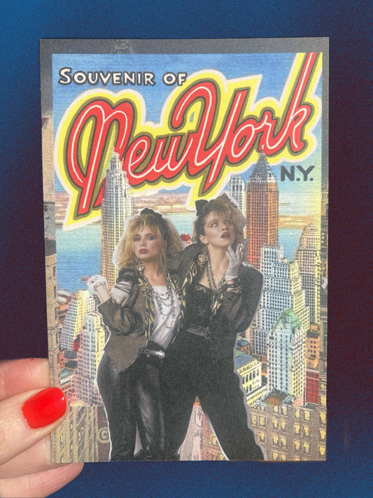 POSTCARD New York Desperately Seeking