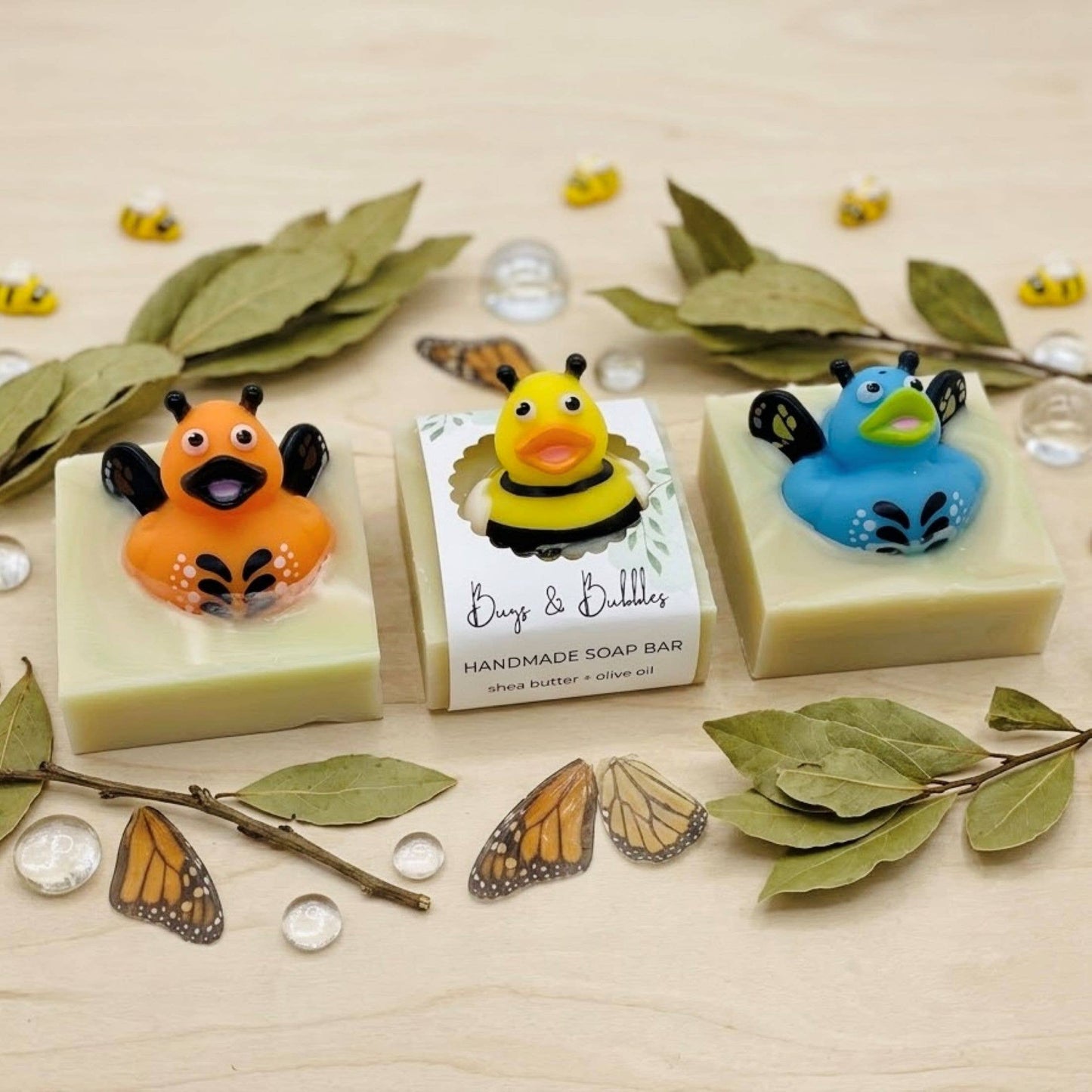 Bubbly Bugs Handmade Novelty Soap Bar VEGAN COLD PROCESS