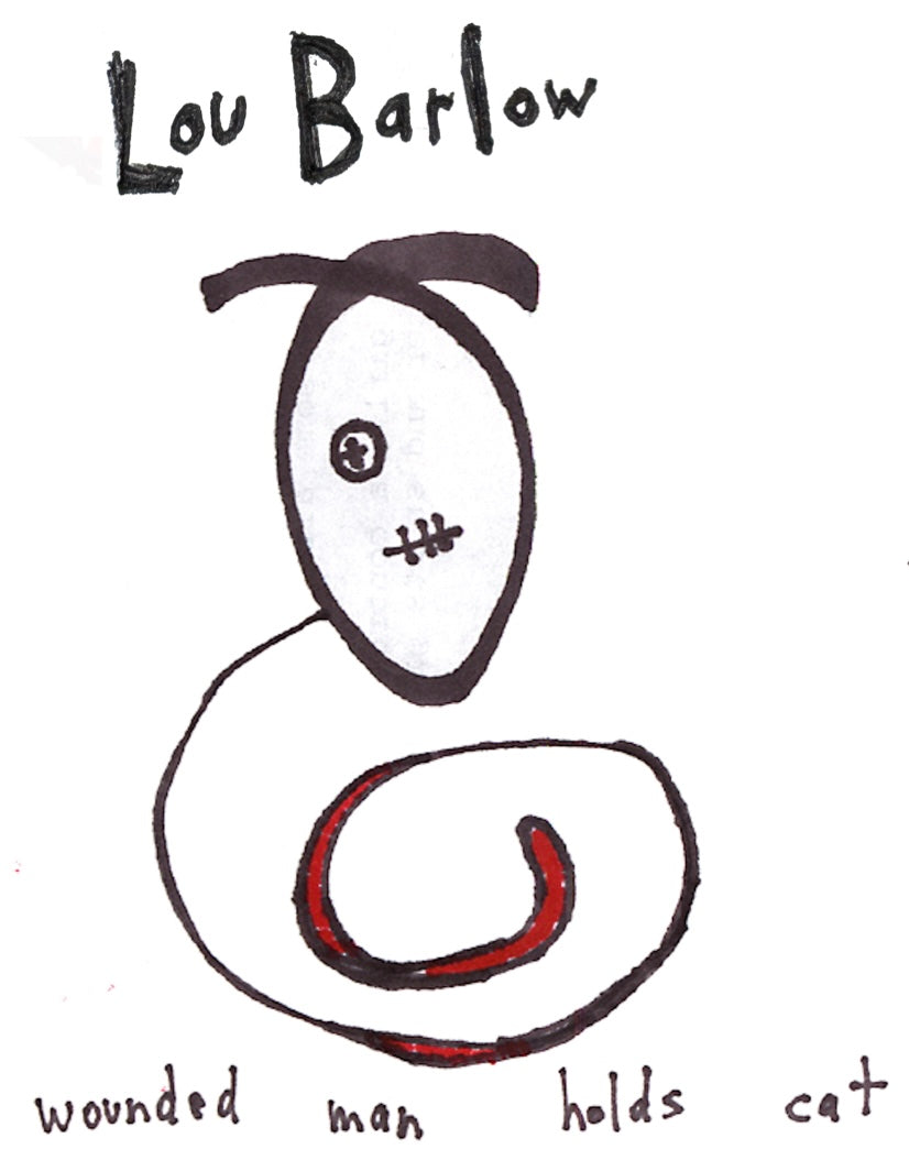 Wounded Man Holds Cat T-shirt