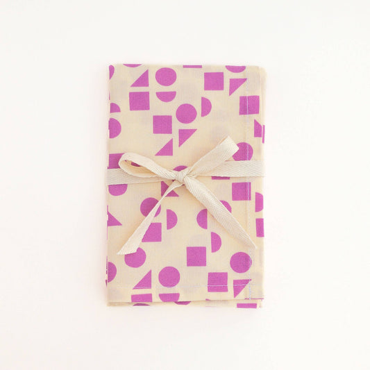 Playful Geometric Tea Towel | Made in the USA