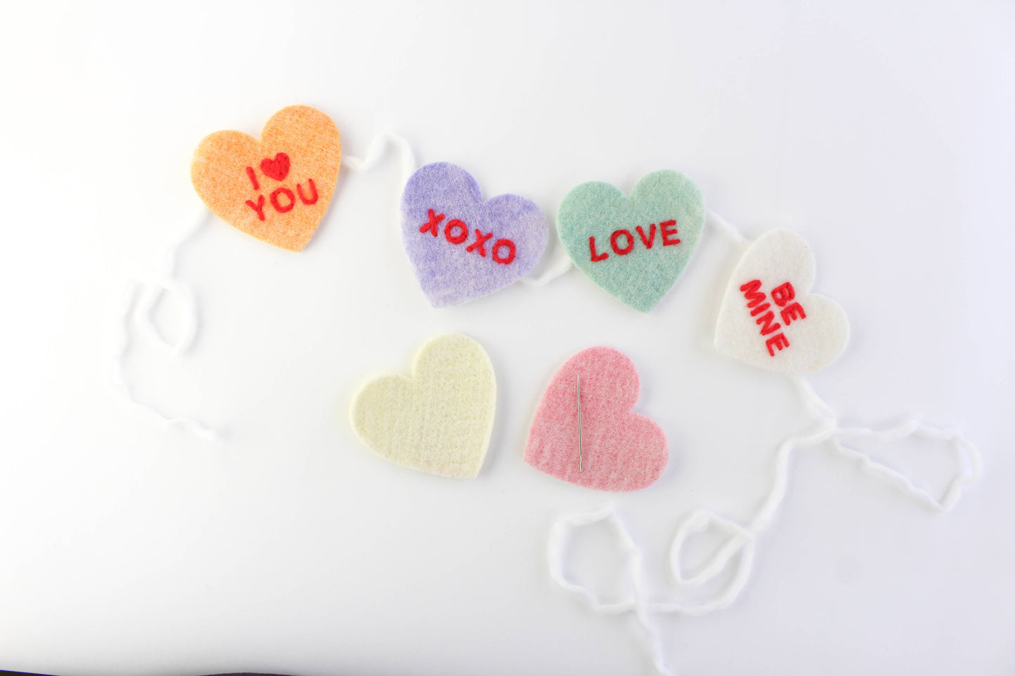 Candy Heart Felting Craft Kit