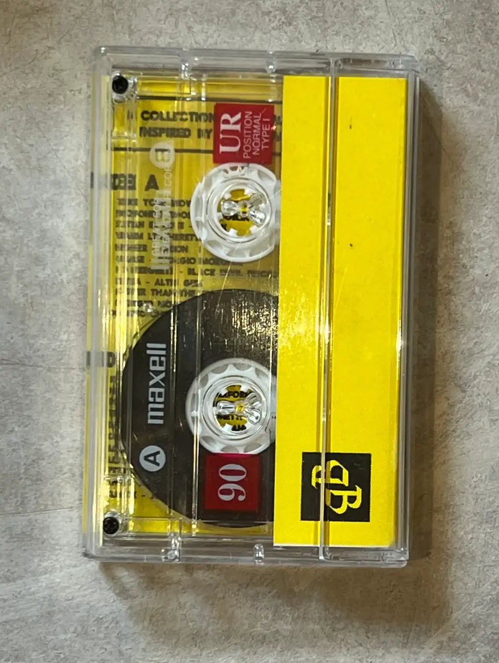 Giallo Inspired 90 min. Cassette Mixtape