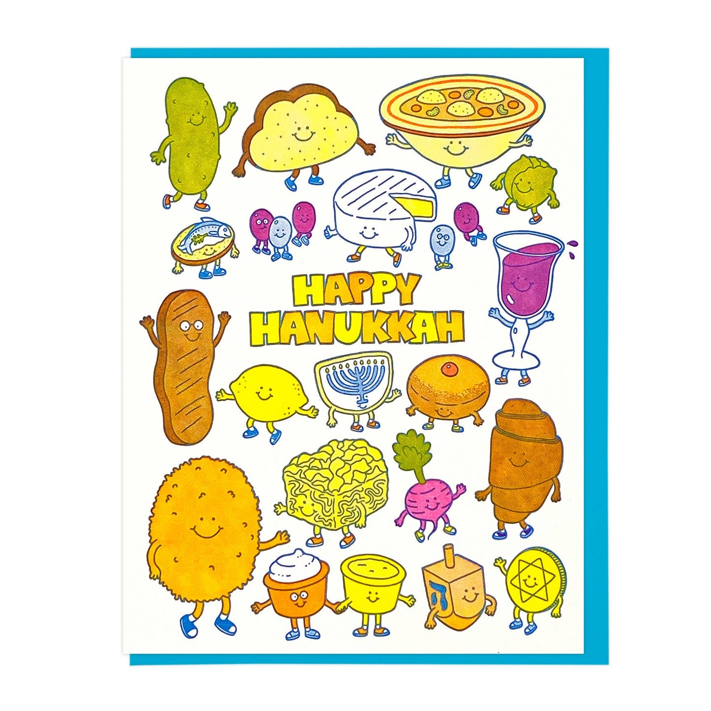 Happy Hanukkah Food Friends