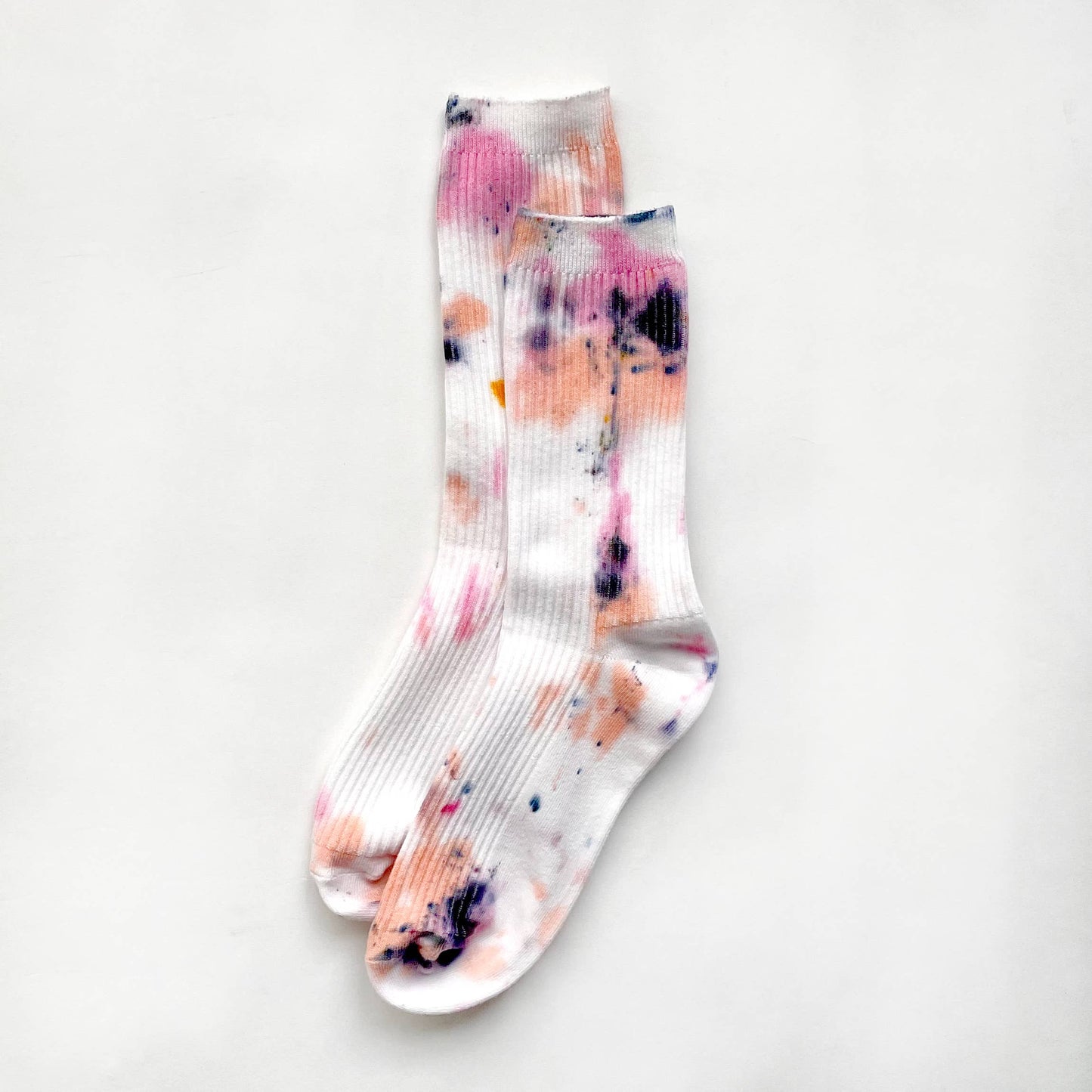Sprinkle Party Hand-dyed Tie-dye Dressy Socks