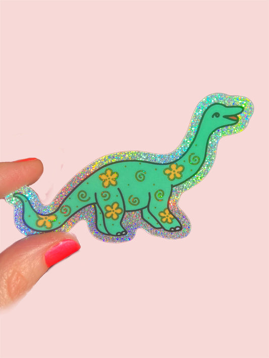 Brontosaurus Dinosaur STICKER 3 Inch