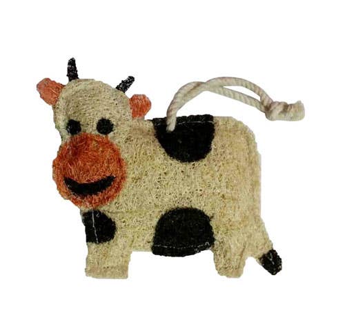 Cow, bio-degradable Kitchen scrubber