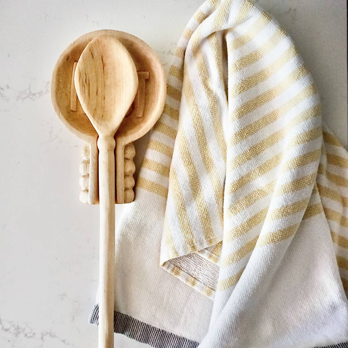 Hand Carved Wooden Spoon – Quinn Small Scoop