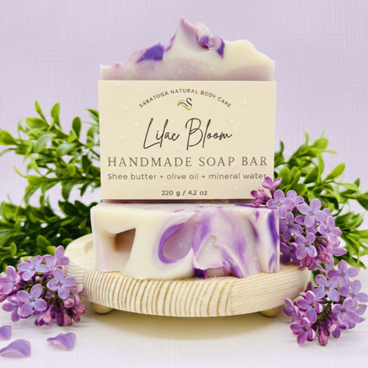 Lilac Bloom Handmade Soap Bar