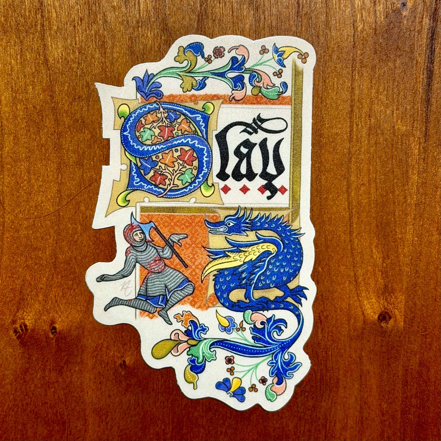 Slay - Medieval Sticker