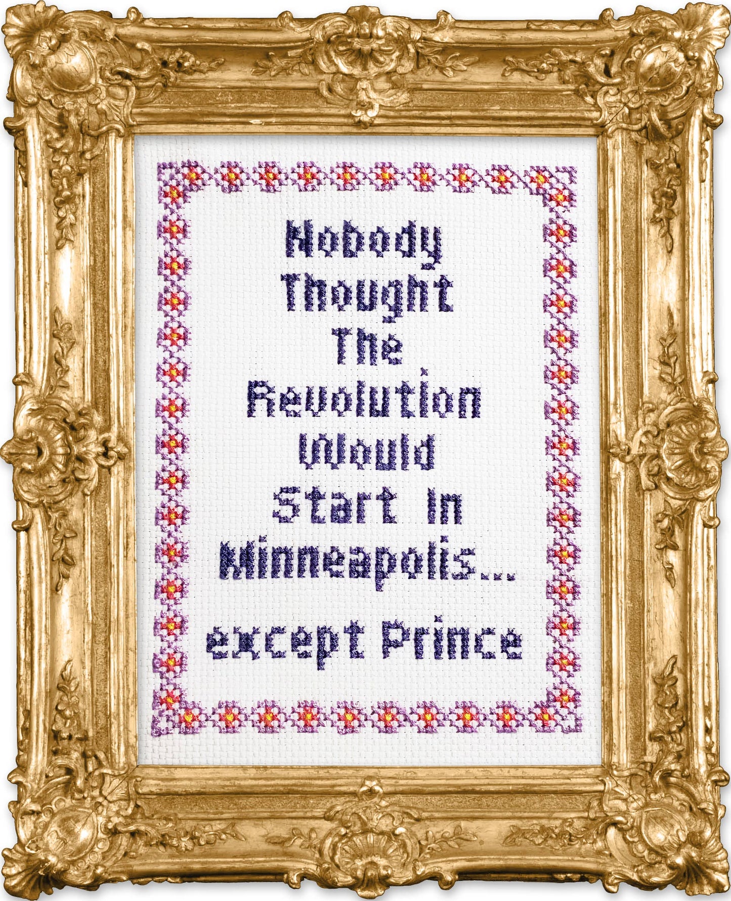 Nobody Thought the Revolution Deluxe Cross Stitch Kit