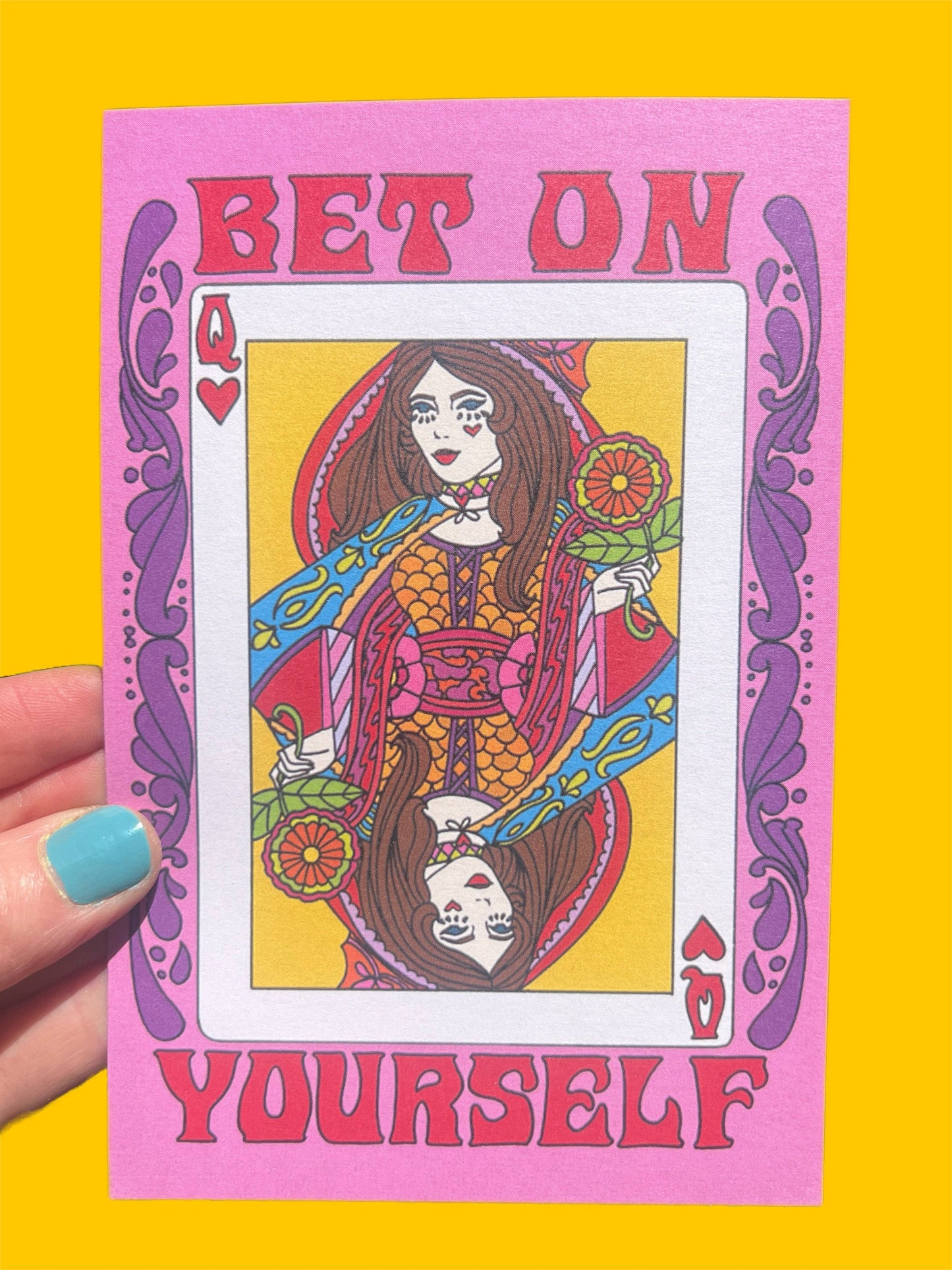 POSTCARD Bet on Yourself