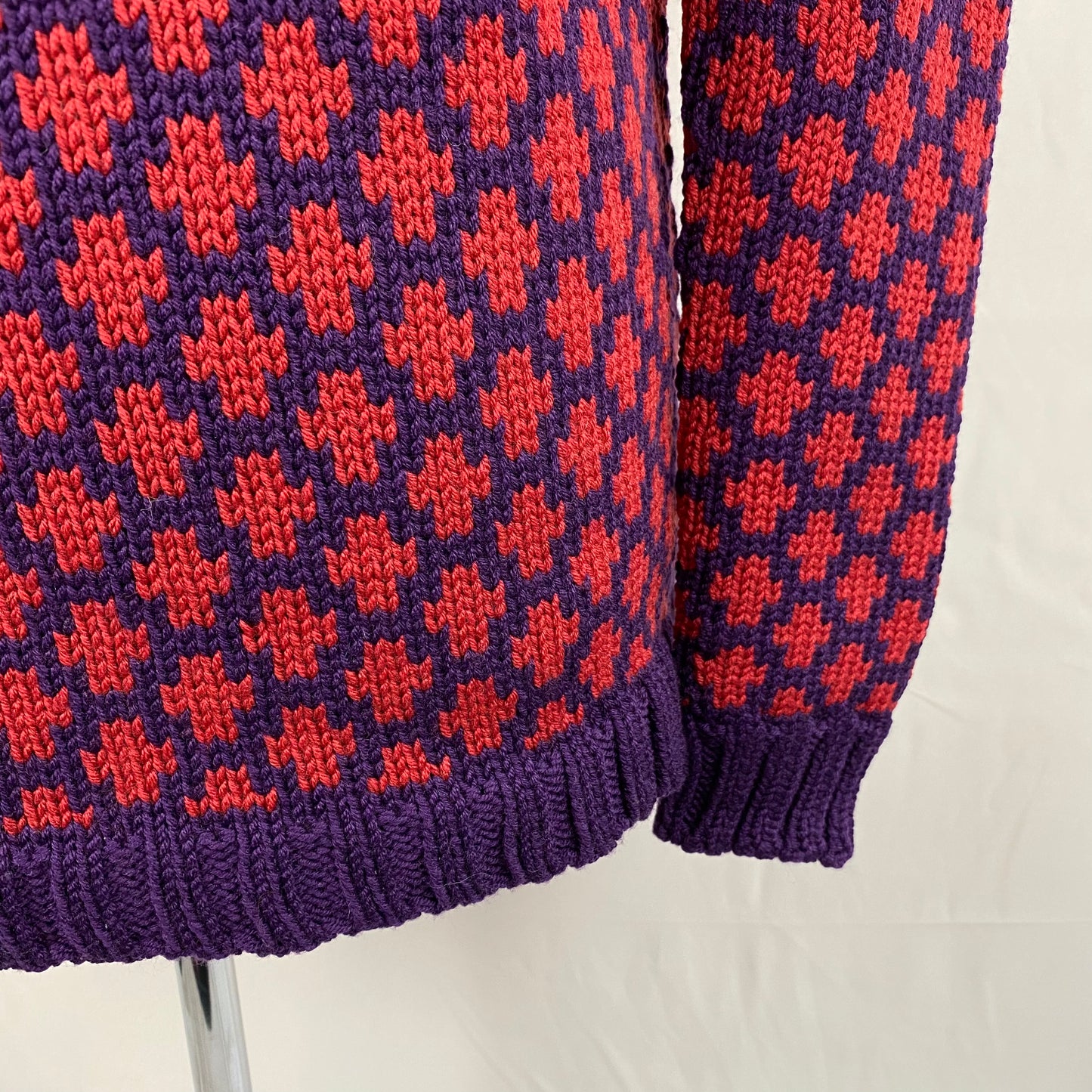 Knit Raglan Sweater-Plus Plus Plus