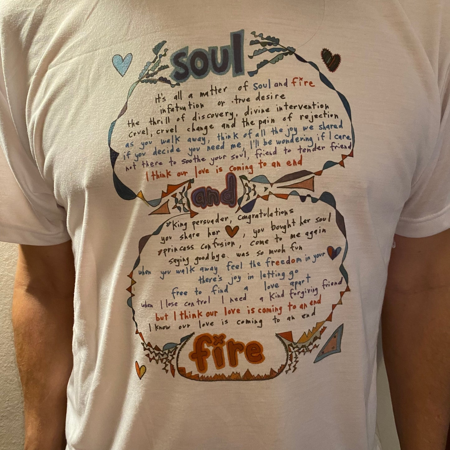 Soul and Fire Lyric Tee